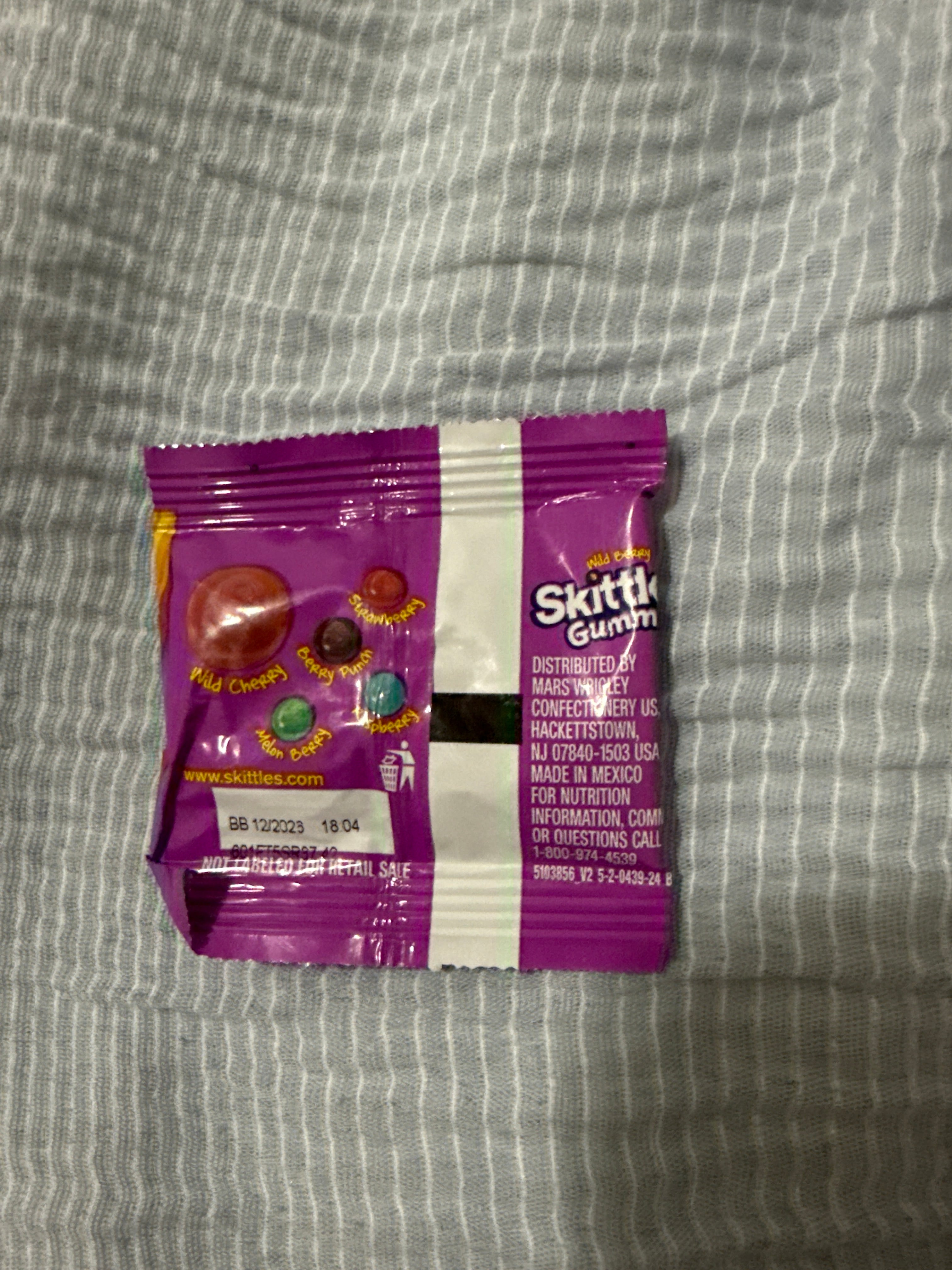 Gummy skittle WildBerry￼