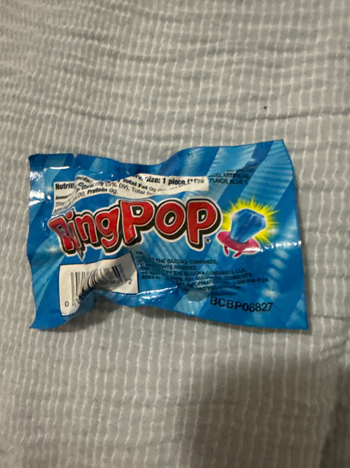 Blue berry ring pop