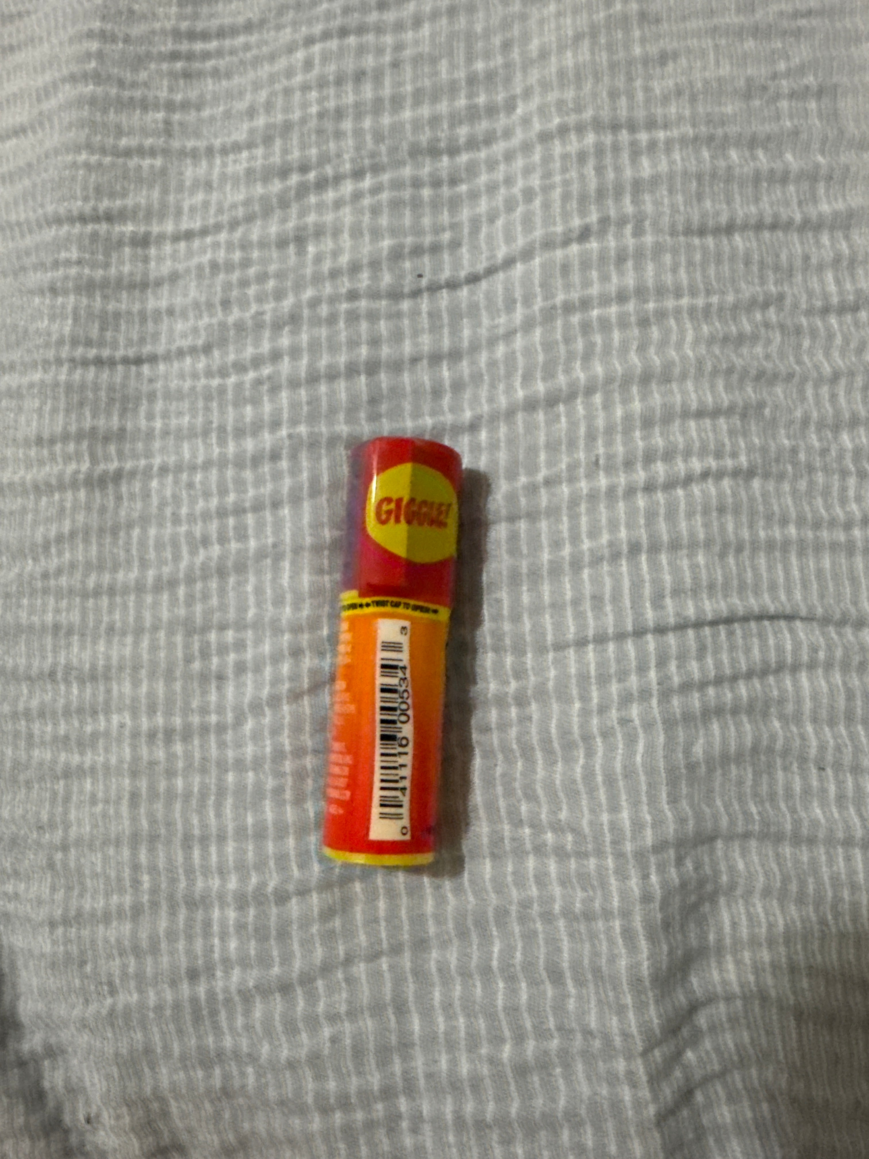 Fruit punch push pop candy